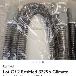Lot Of 2 ResMed 37296 Climate Line Air Heated Tube New Sealed